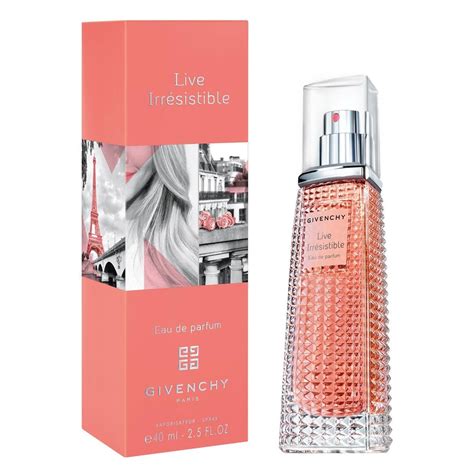 perfume givenchy live irresistible precio|givenchy perfumes cost.